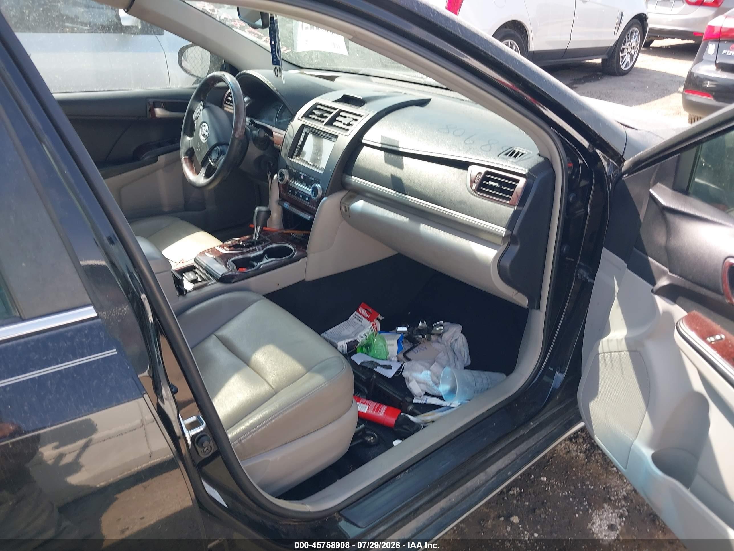 2012 Toyota Camry Le Black vin: 4T1BF1FK0CU110500