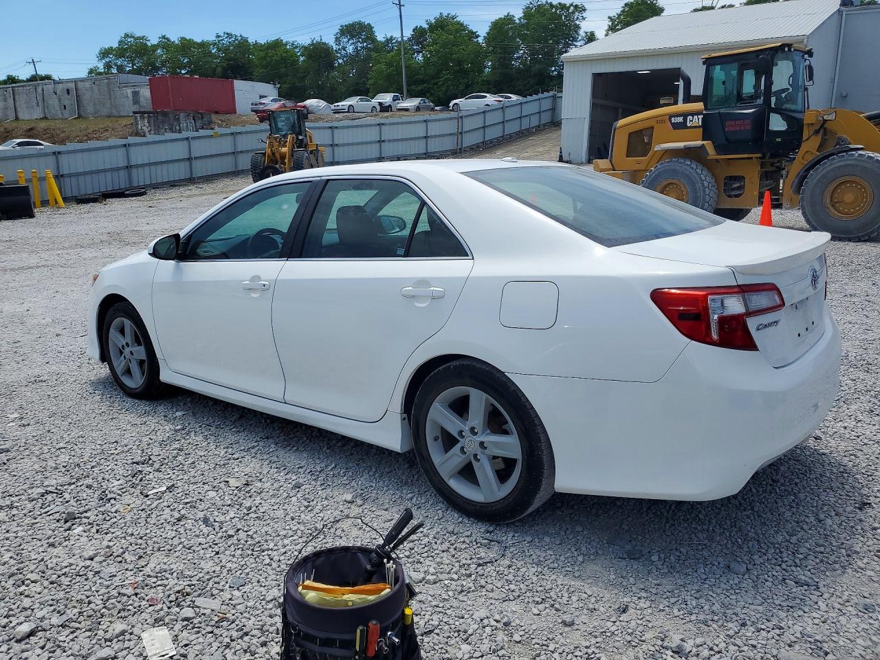 2012 Toyota Camry Se White vin: 4T1BF1FK0CU113509