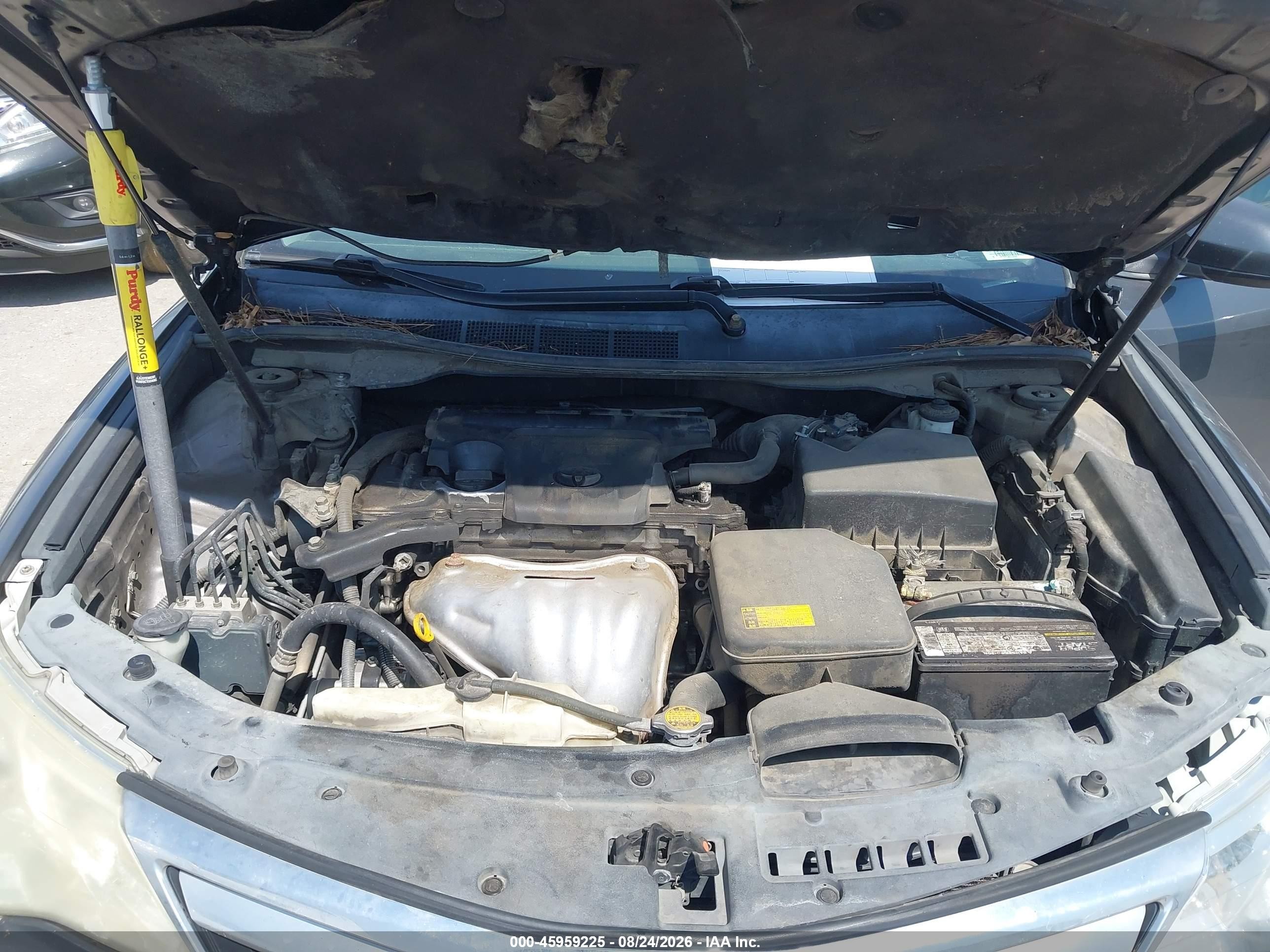 2012 Toyota Camry Le Gray vin: 4T1BF1FK0CU115227