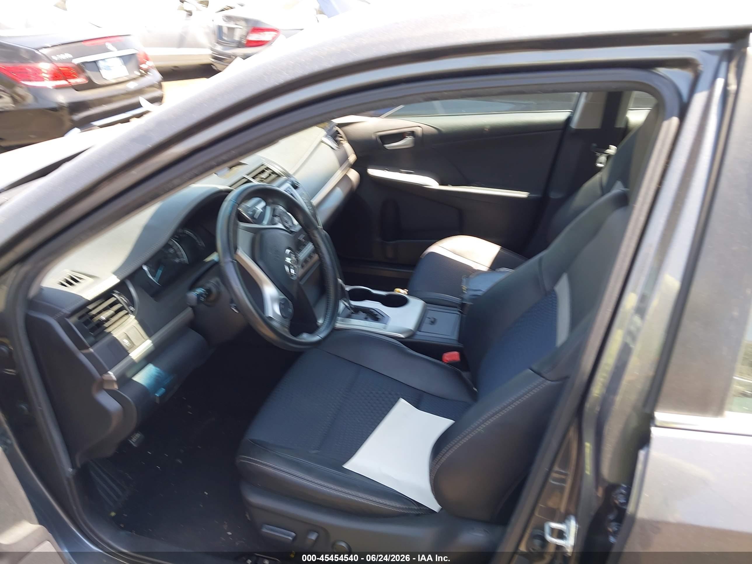 2012 Toyota Camry Se Gray vin: 4T1BF1FK0CU116944