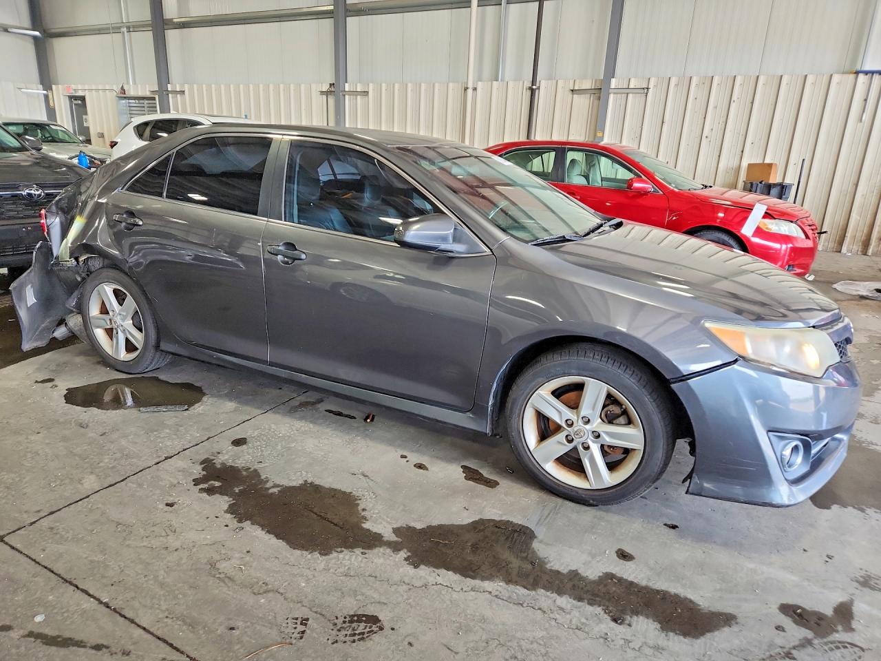 2012 Toyota Camry Se Gray vin: 4T1BF1FK0CU117737