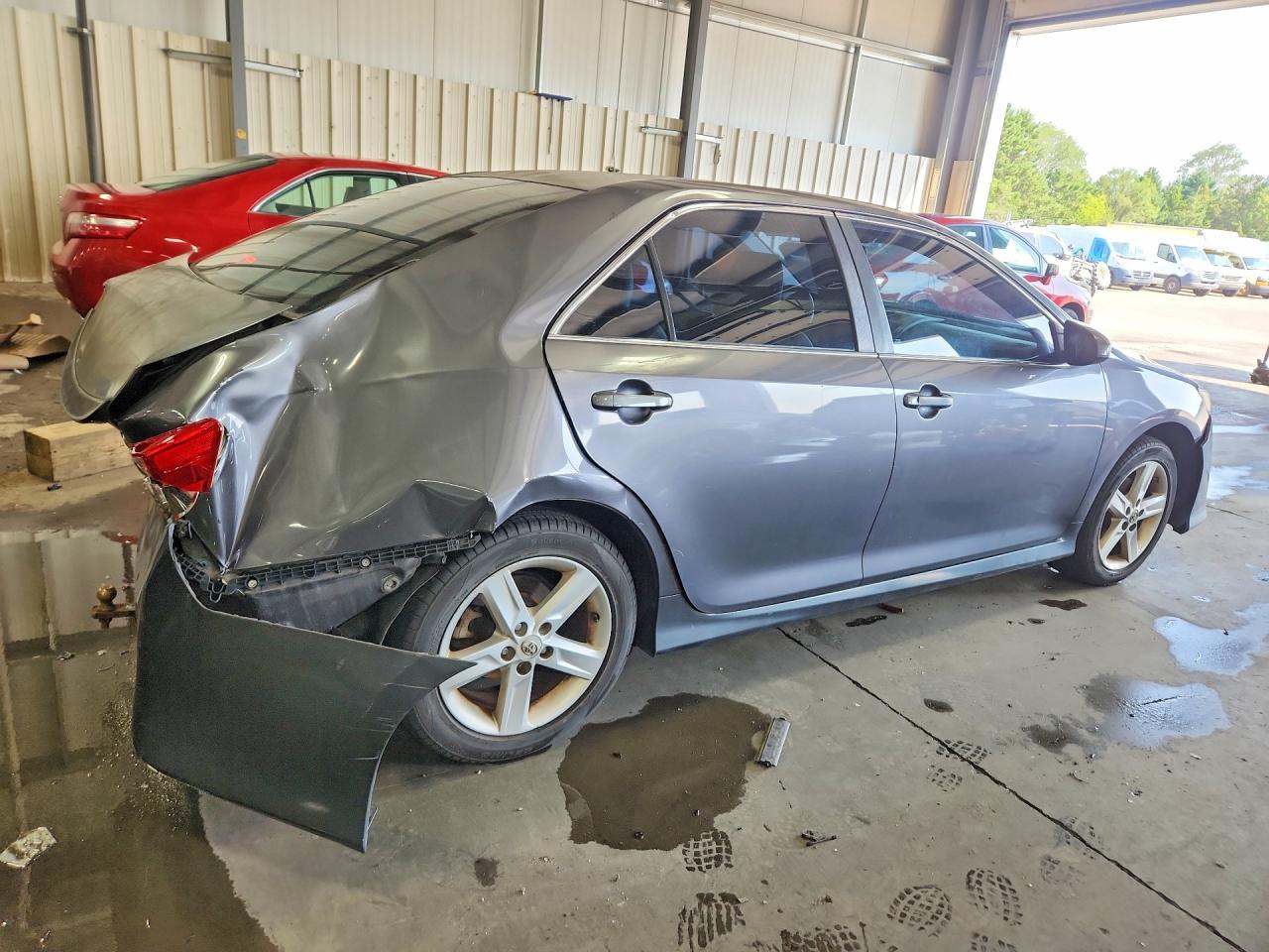 2012 Toyota Camry Se Gray vin: 4T1BF1FK0CU117737