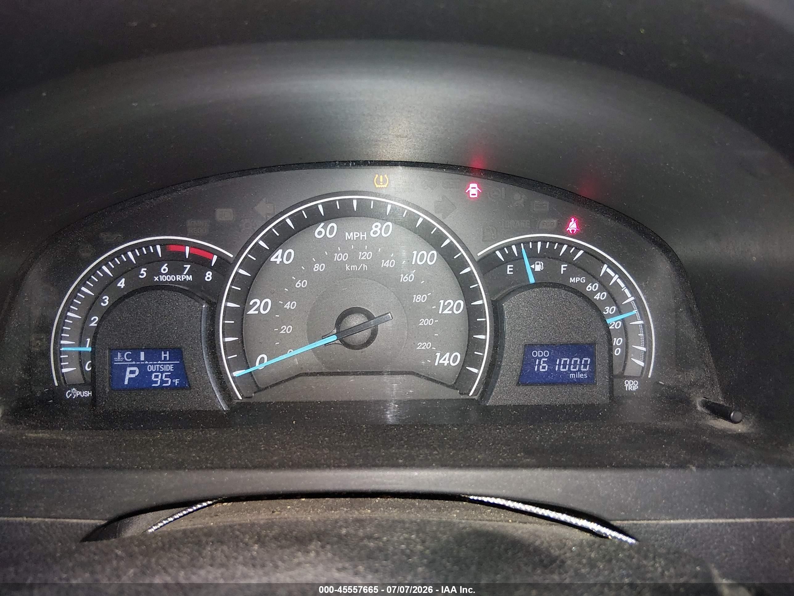 2012 Toyota Camry Le Blue vin: 4T1BF1FK0CU126180
