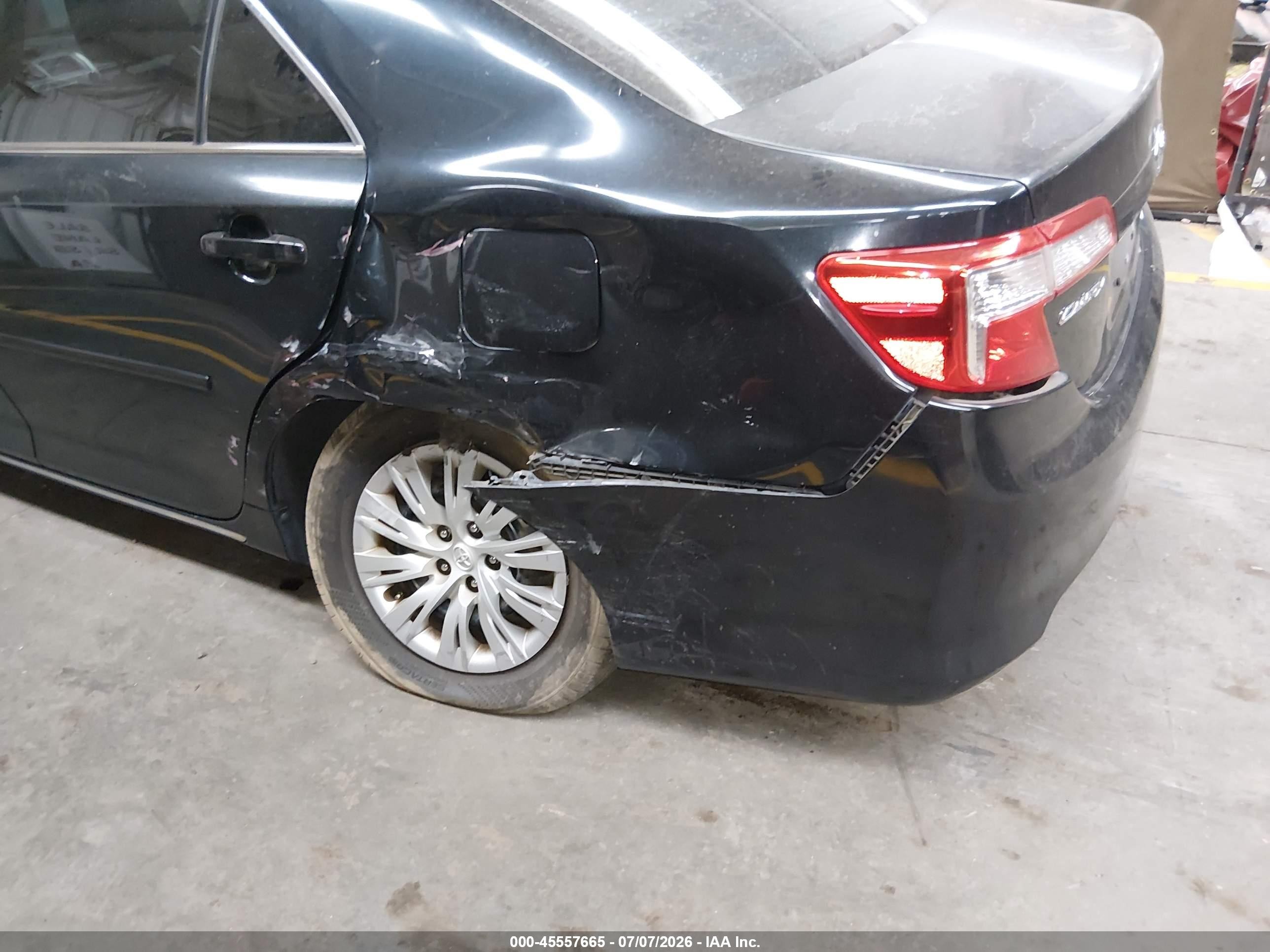 2012 Toyota Camry Le Blue vin: 4T1BF1FK0CU126180