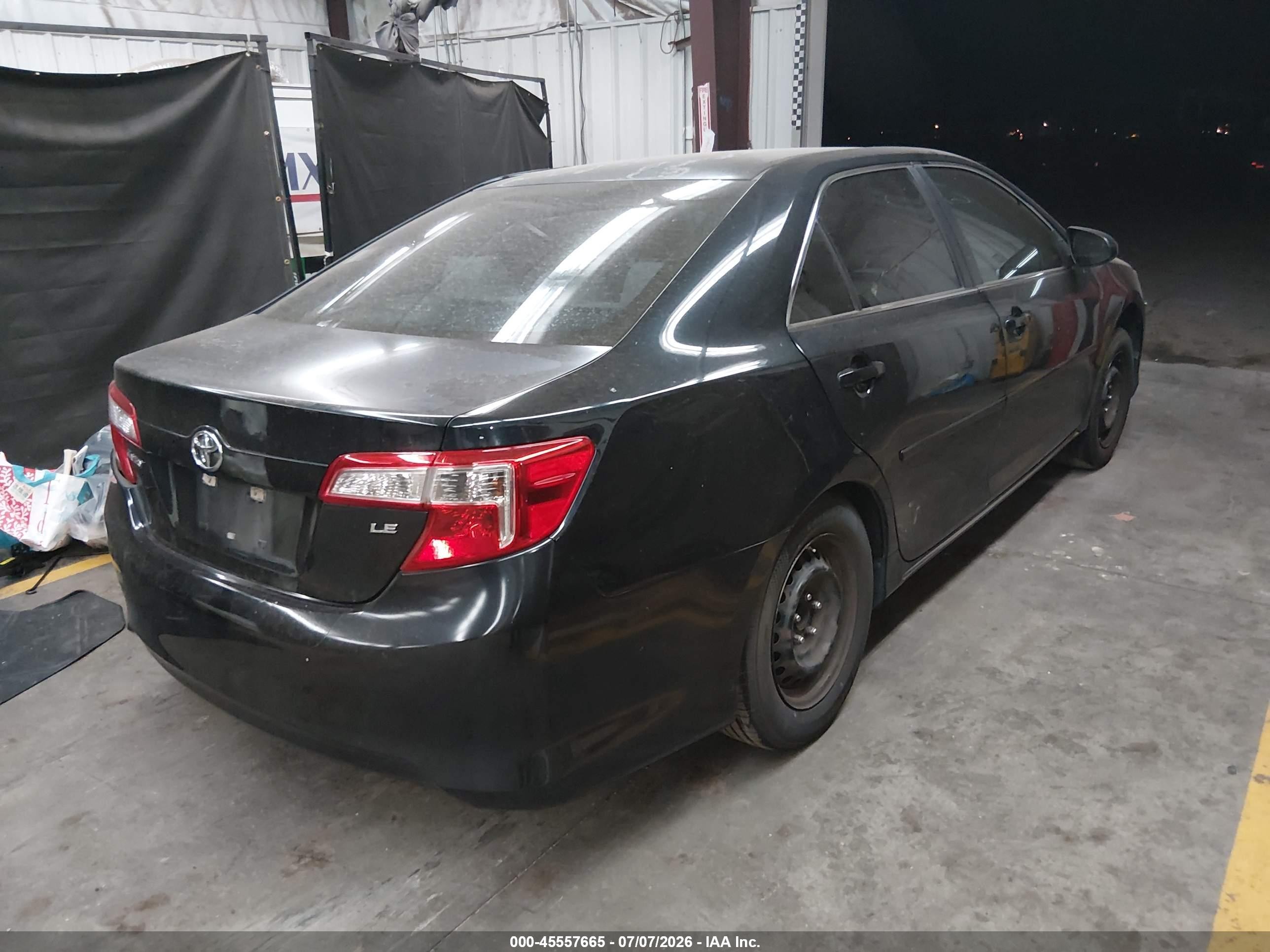 2012 Toyota Camry Le Blue vin: 4T1BF1FK0CU126180