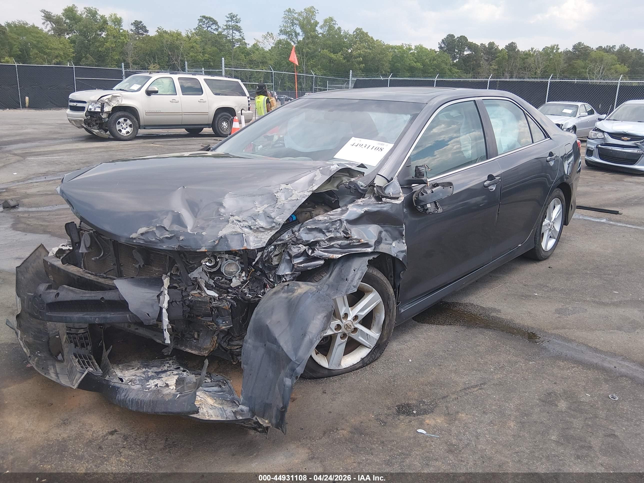 2012 Toyota Camry Se Gray vin: 4T1BF1FK0CU126860