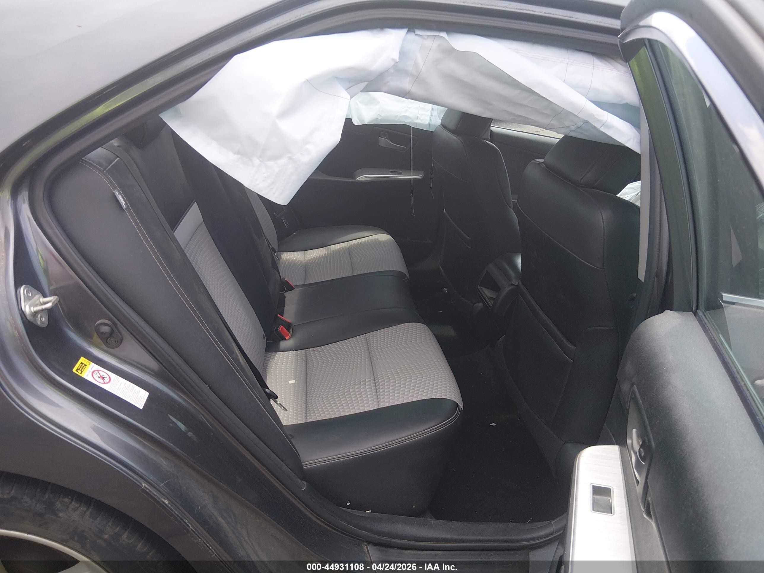2012 Toyota Camry Se Gray vin: 4T1BF1FK0CU126860