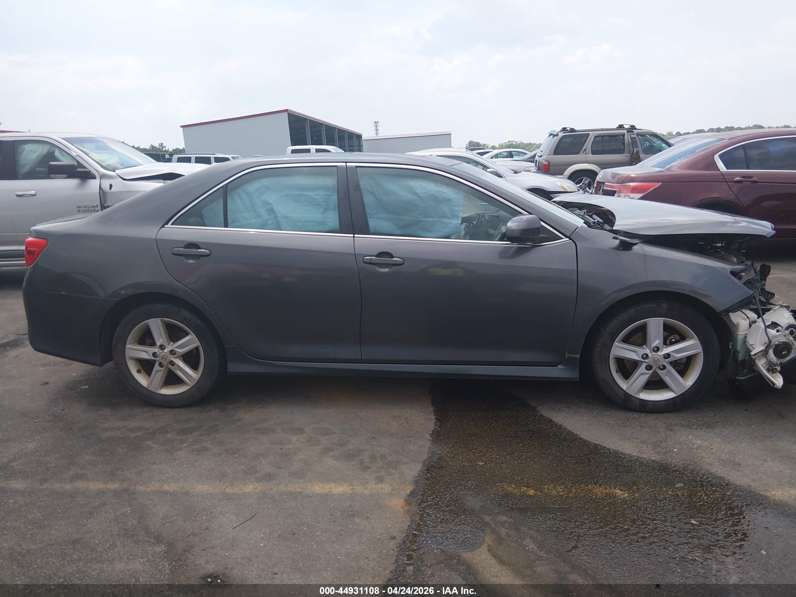 2012 Toyota Camry Se Gray vin: 4T1BF1FK0CU126860