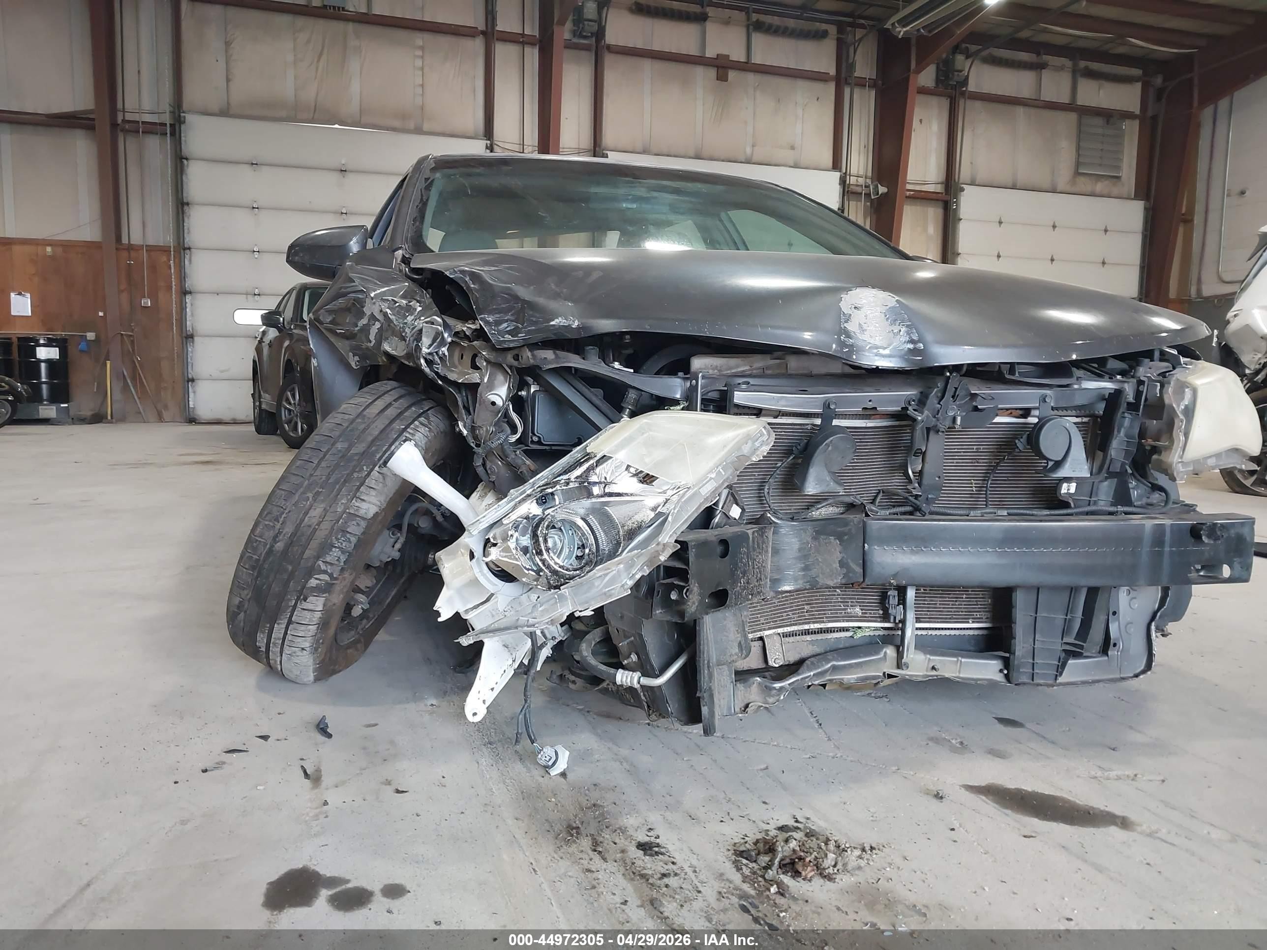 2012 Toyota Camry Le Gray vin: 4T1BF1FK0CU128558