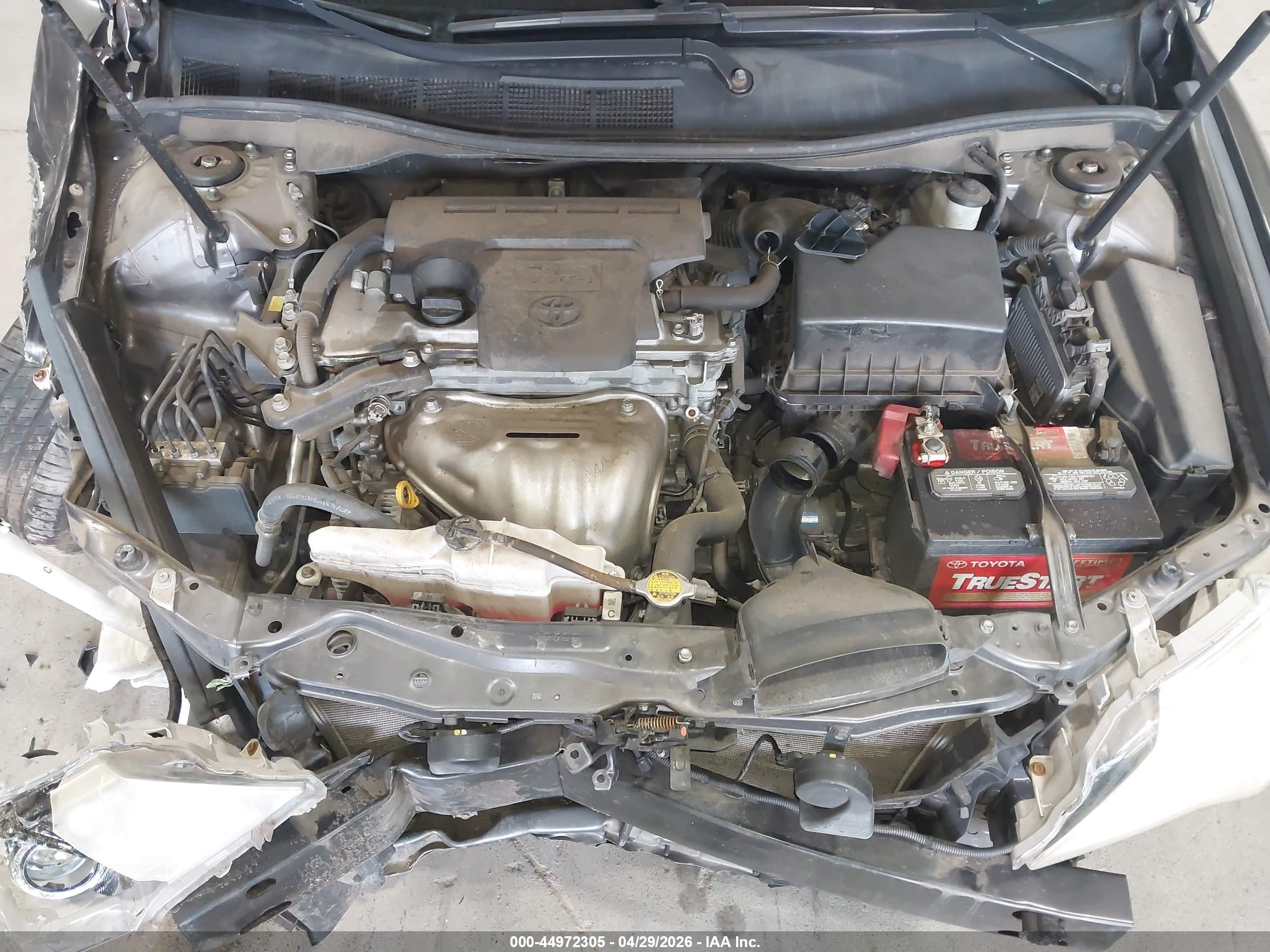 2012 Toyota Camry Le Gray vin: 4T1BF1FK0CU128558