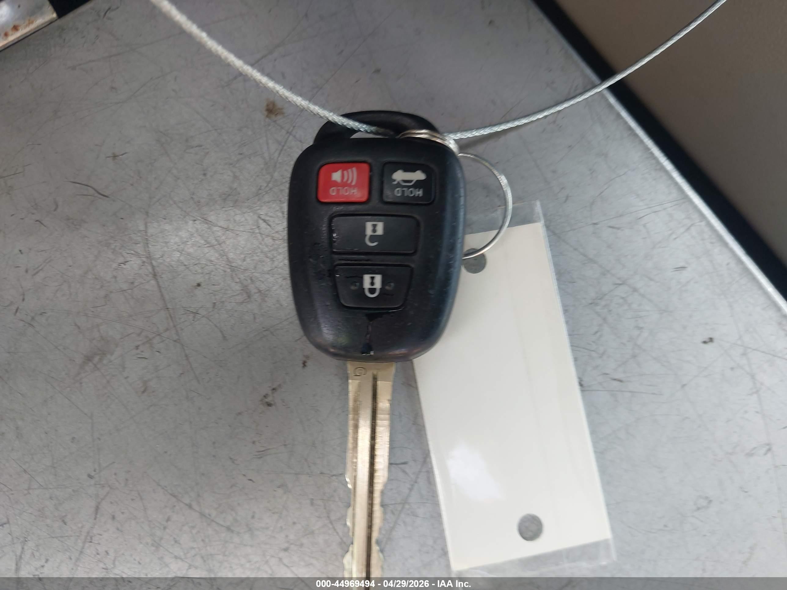 2012 Toyota Camry Le Серый vin: 4T1BF1FK0CU129855
