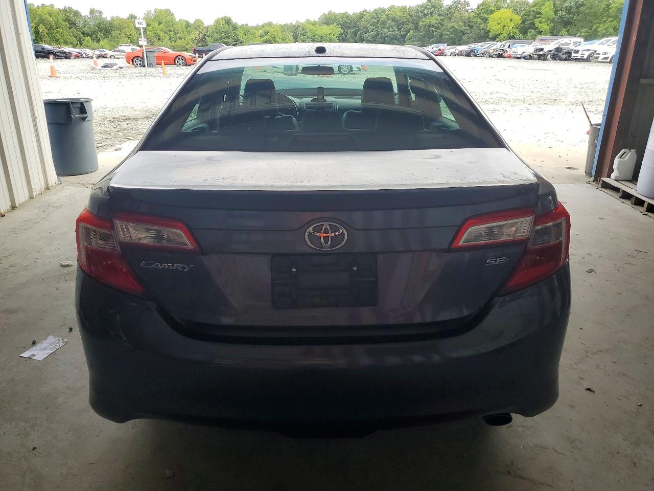 2012 Toyota Camry Se Gray vin: 4T1BF1FK0CU130553