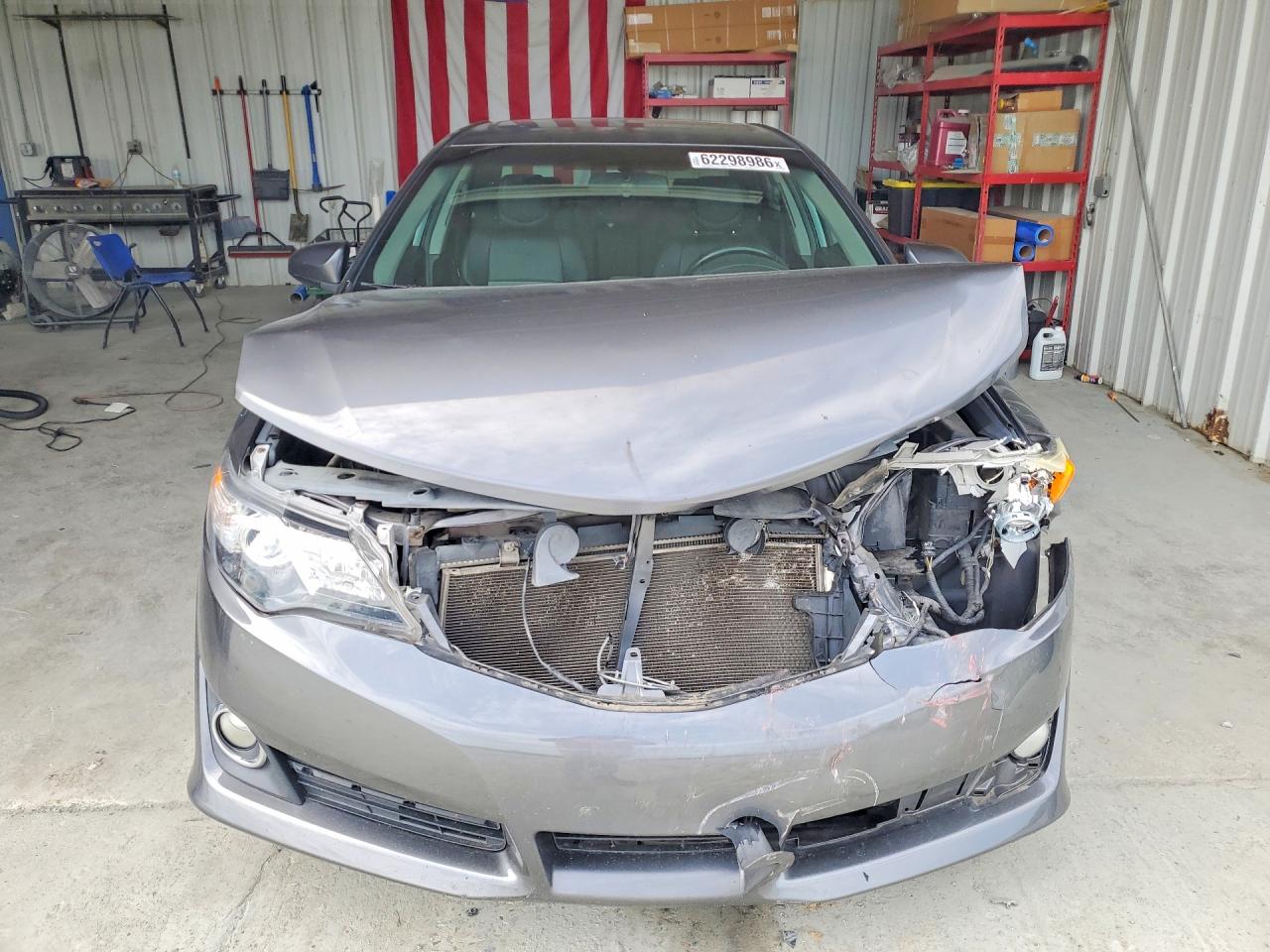 2012 Toyota Camry Se Gray vin: 4T1BF1FK0CU130553