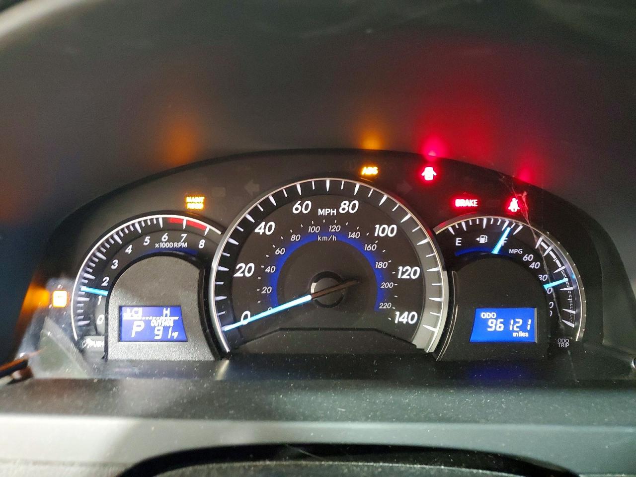2012 Toyota Camry Xle Black vin: 4T1BF1FK0CU132285