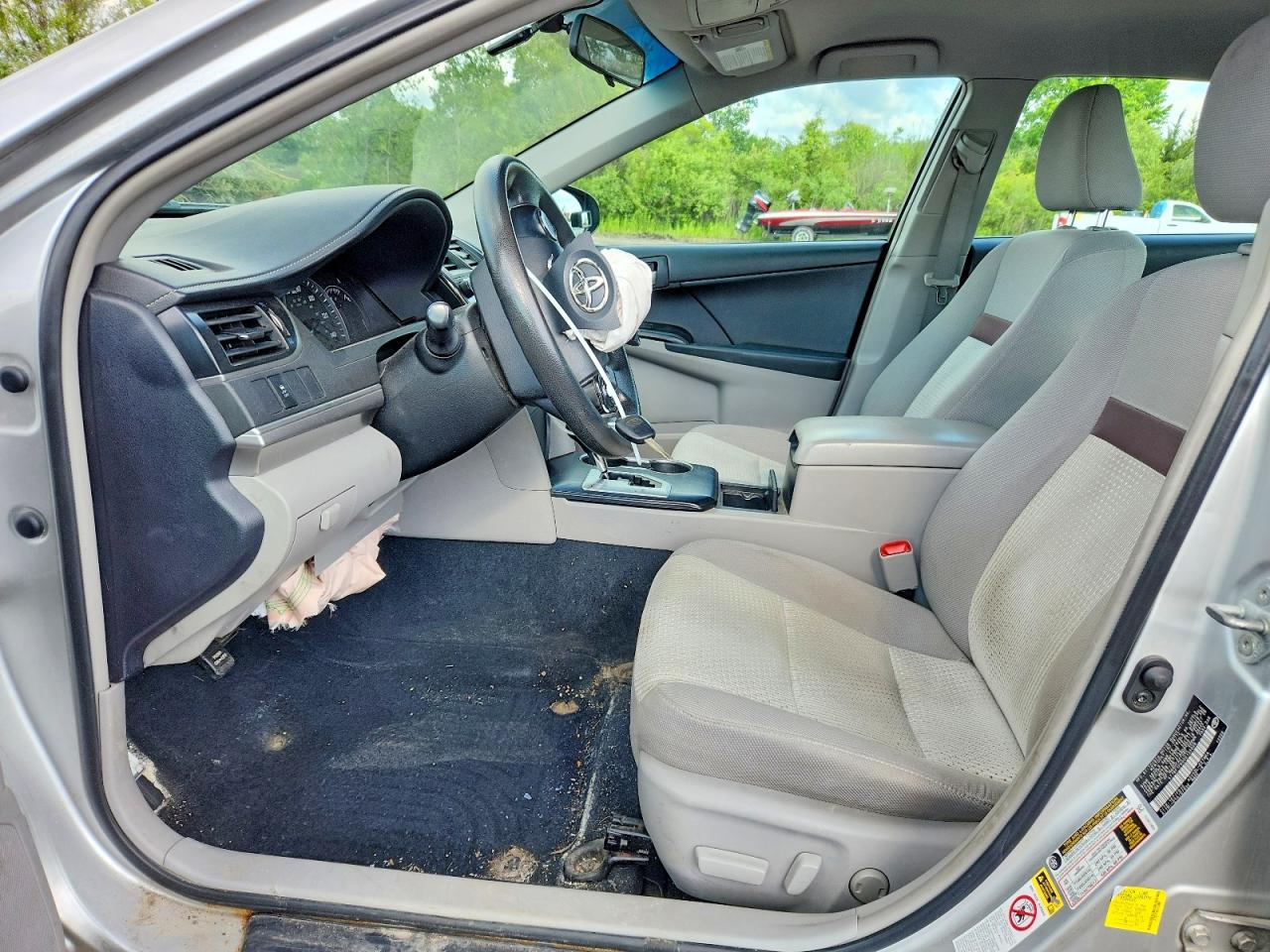 2012 Toyota Camry Silver vin: 4T1BF1FK0CU135008