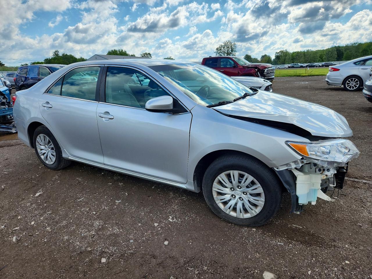 2012 Toyota Camry Silver vin: 4T1BF1FK0CU135008