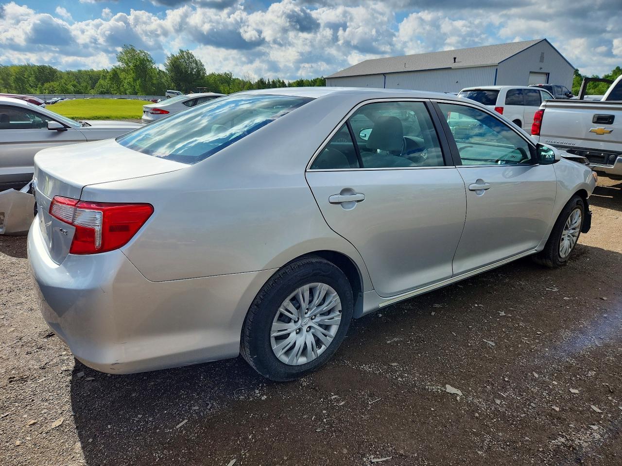 2012 Toyota Camry Silver vin: 4T1BF1FK0CU135008