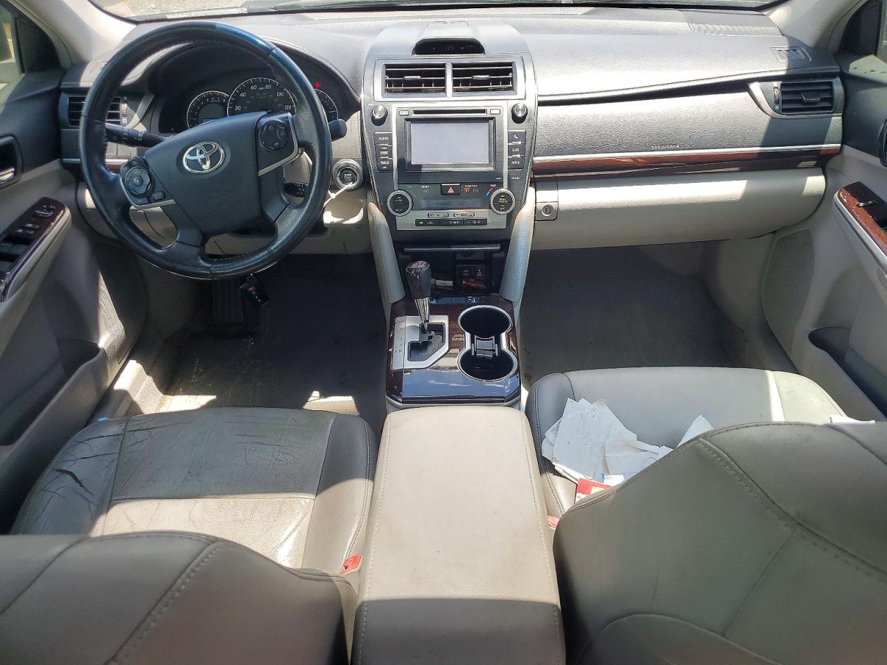2012 Toyota Camry Xle Gray vin: 4T1BF1FK0CU138927