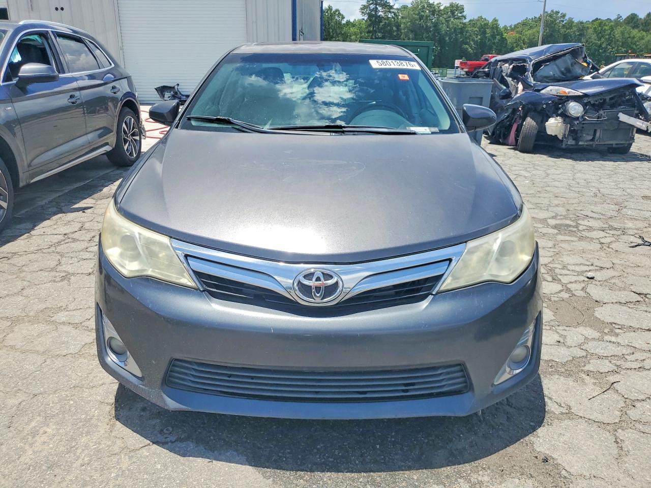 2012 Toyota Camry Xle Gray vin: 4T1BF1FK0CU138927
