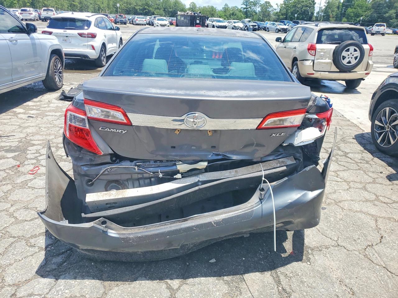 2012 Toyota Camry Xle Gray vin: 4T1BF1FK0CU138927
