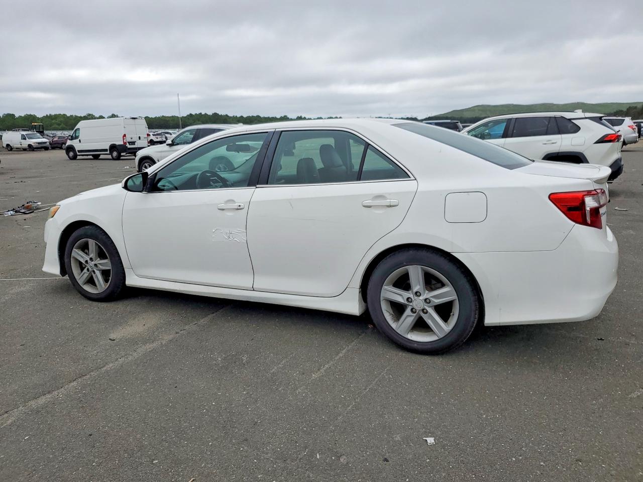 2012 Toyota Camry Se White vin: 4T1BF1FK0CU140001
