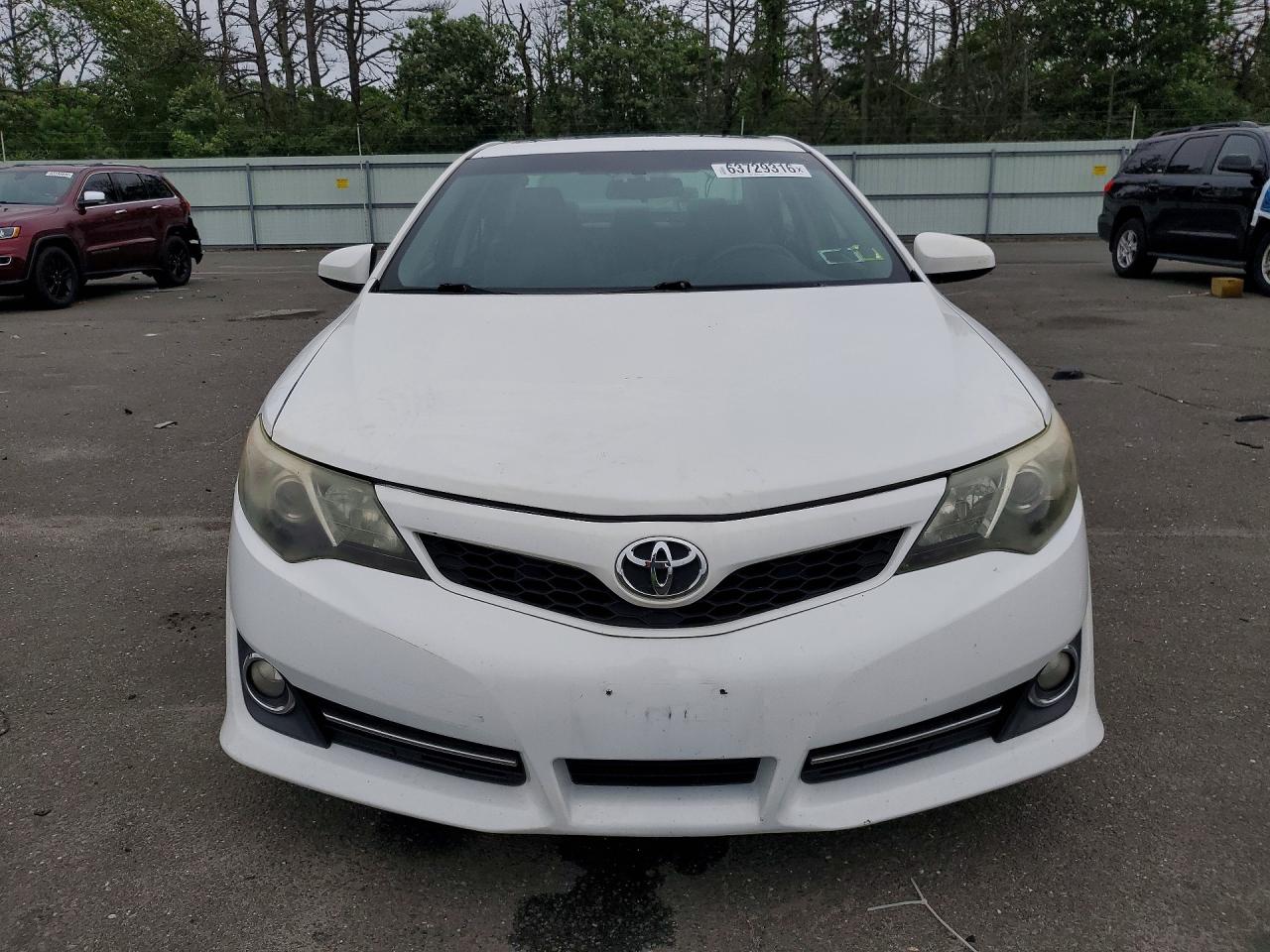 2012 Toyota Camry Se White vin: 4T1BF1FK0CU140001