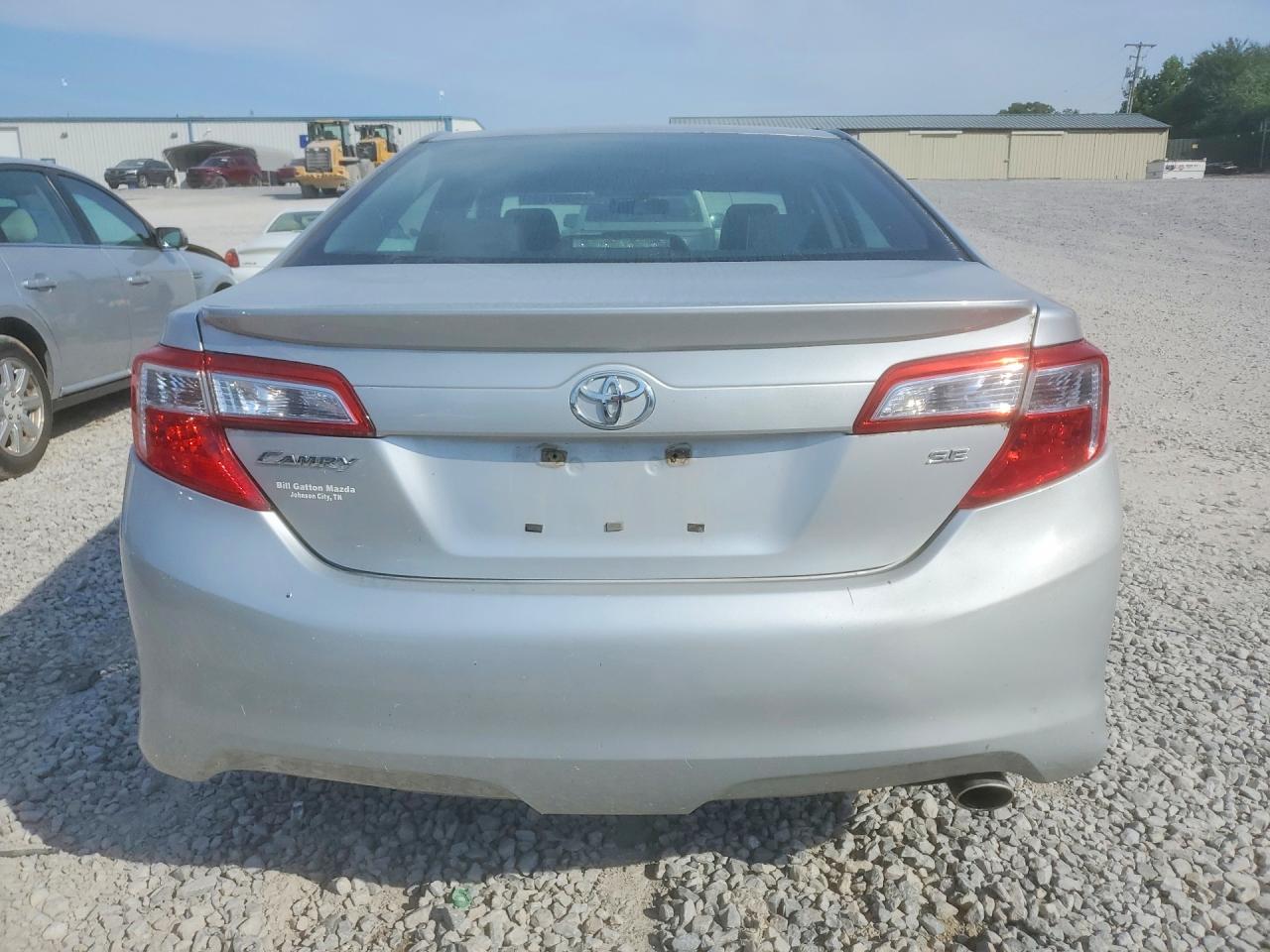 2012 Toyota Camry Se Серебряный vin: 4T1BF1FK0CU141956