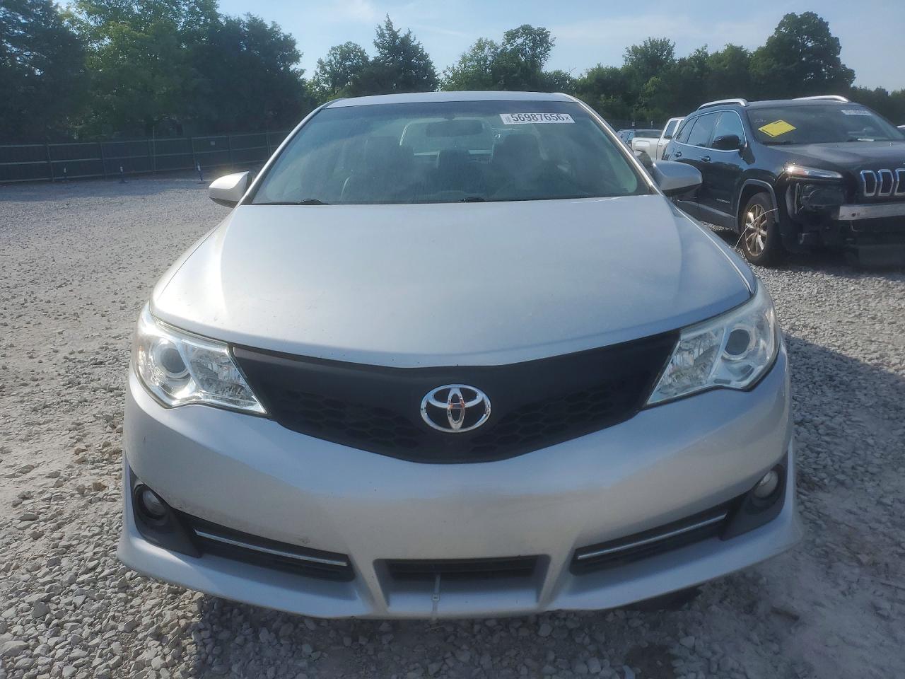2012 Toyota Camry Se Серебряный vin: 4T1BF1FK0CU141956