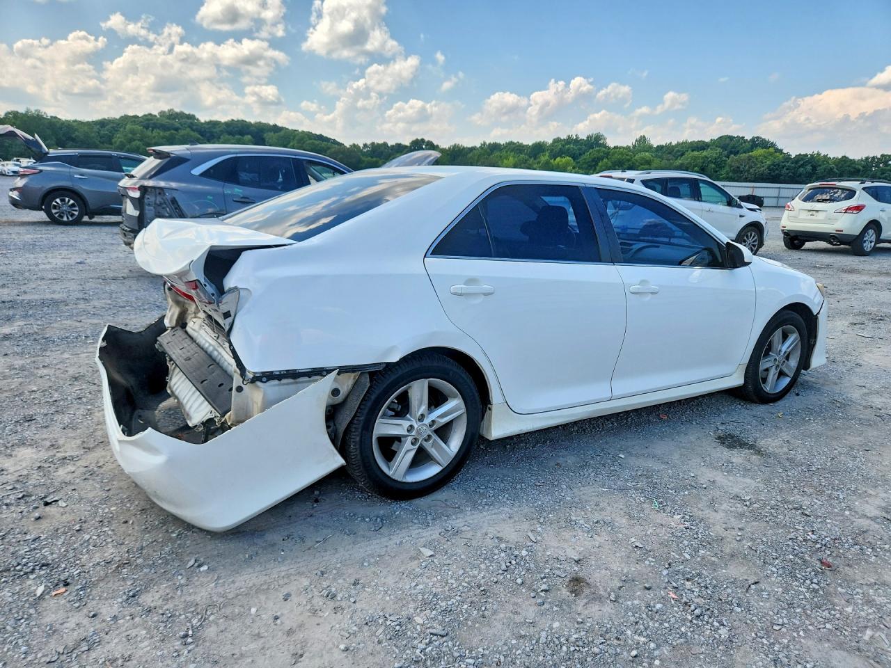 2012 Toyota Camry Se White vin: 4T1BF1FK0CU144842
