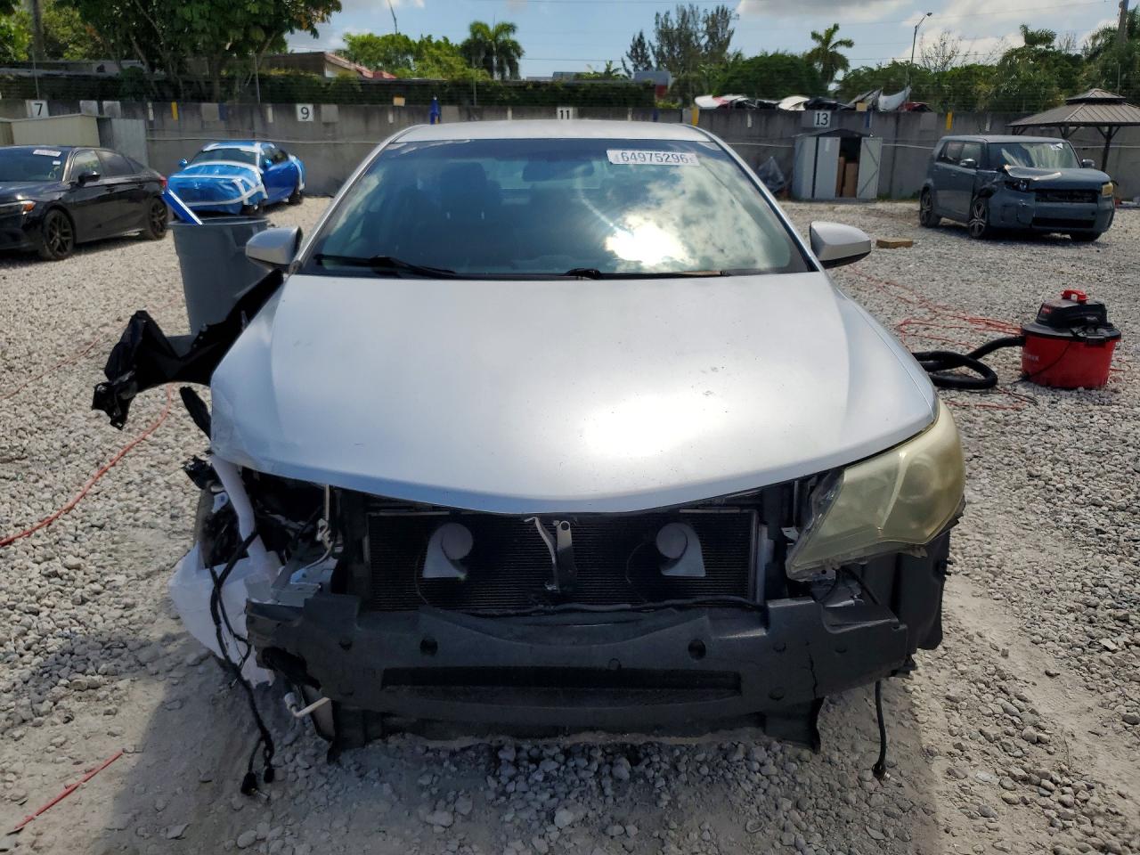 2012 Toyota Camry Se Silver vin: 4T1BF1FK0CU145053