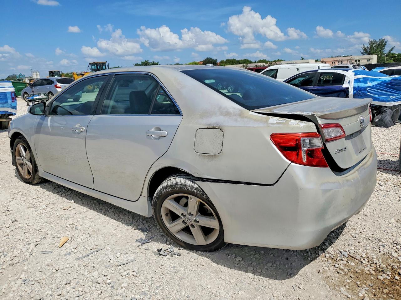 2012 Toyota Camry Se Silver vin: 4T1BF1FK0CU145053