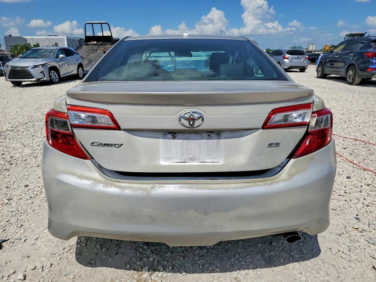 2012 Toyota Camry Se Silver vin: 4T1BF1FK0CU145053