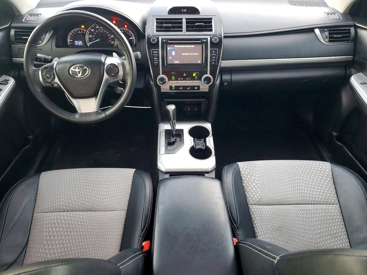 2012 Toyota Camry Se Black vin: 4T1BF1FK0CU158403