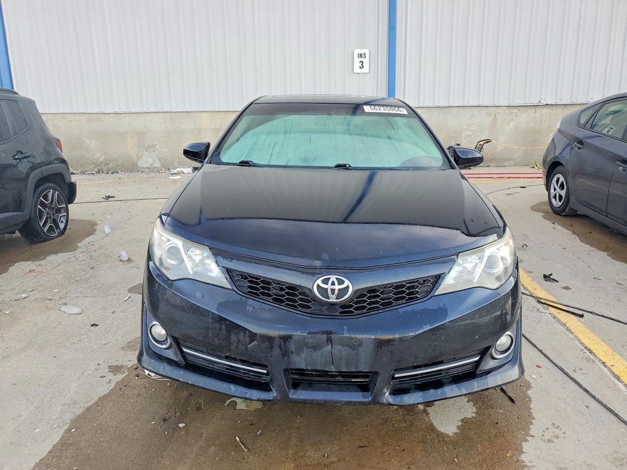 2012 Toyota Camry Se Black vin: 4T1BF1FK0CU158403
