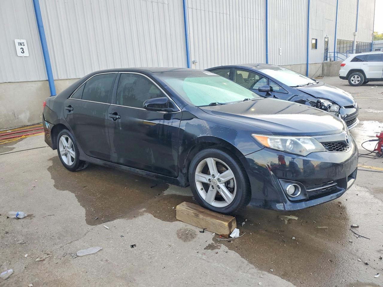 2012 Toyota Camry Se Black vin: 4T1BF1FK0CU158403