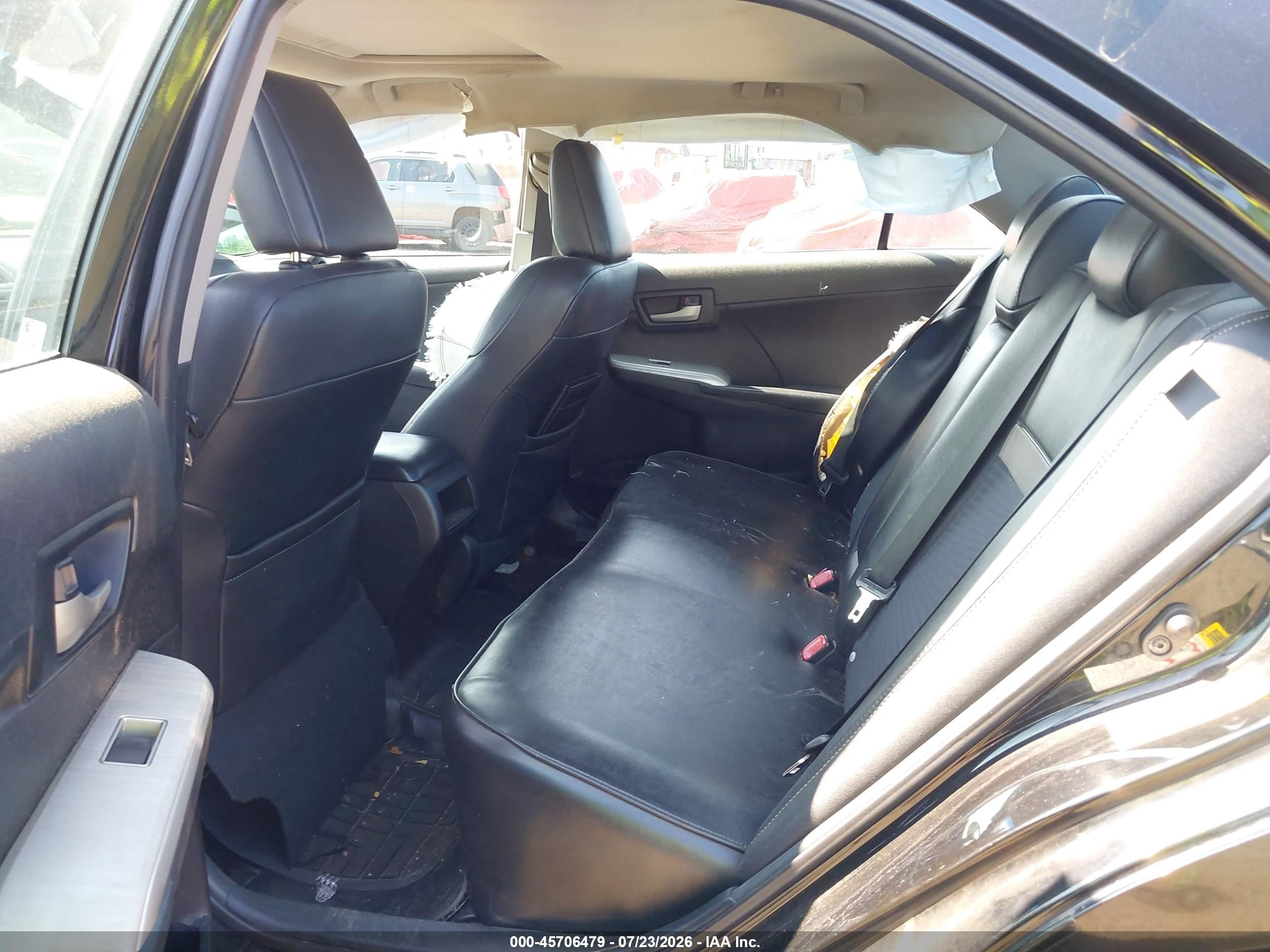2012 Toyota Camry Se Limited Edition Black vin: 4T1BF1FK0CU162421