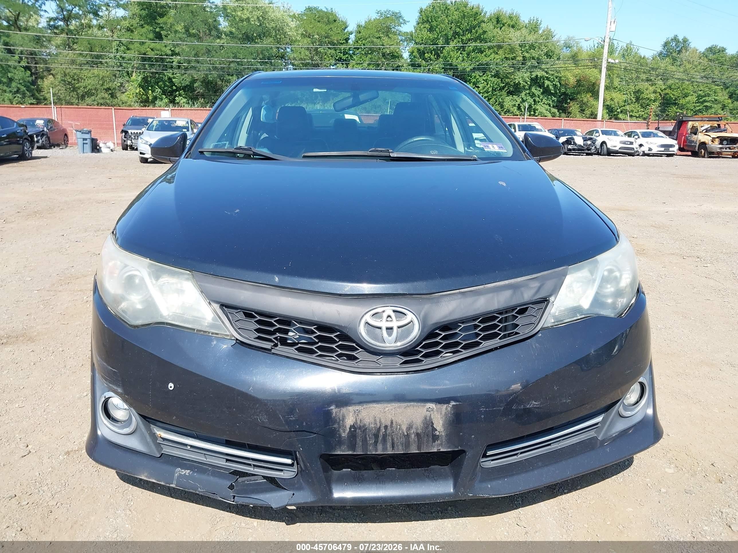 2012 Toyota Camry Se Limited Edition Black vin: 4T1BF1FK0CU162421