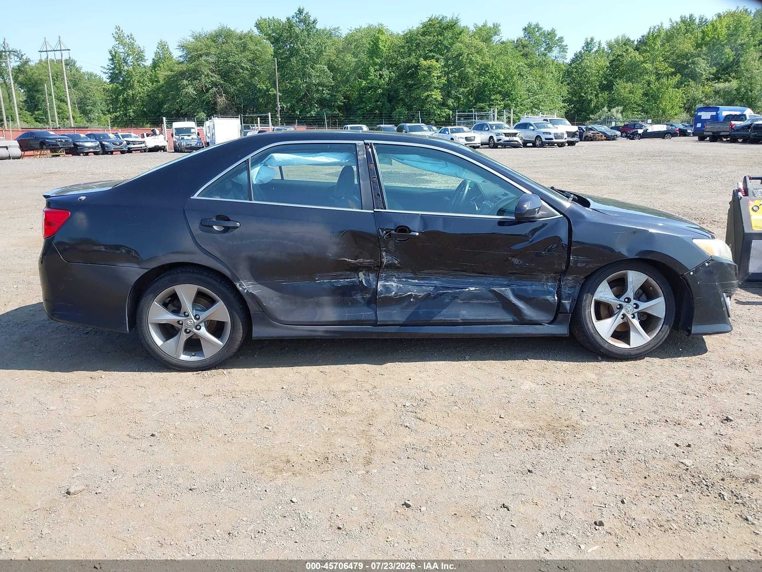 2012 Toyota Camry Se Limited Edition Black vin: 4T1BF1FK0CU162421