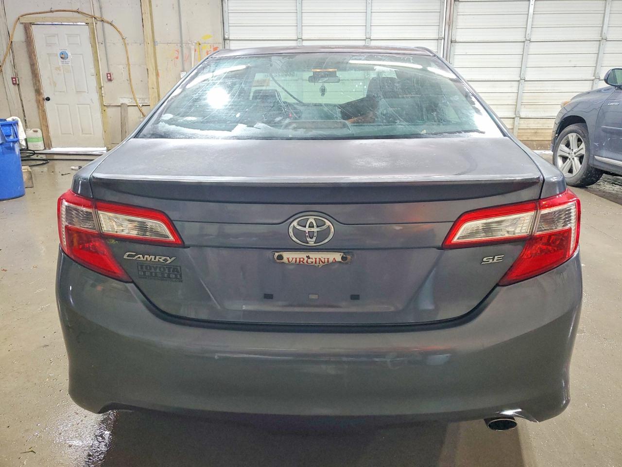 2012 Toyota Camry Se Gray vin: 4T1BF1FK0CU162709