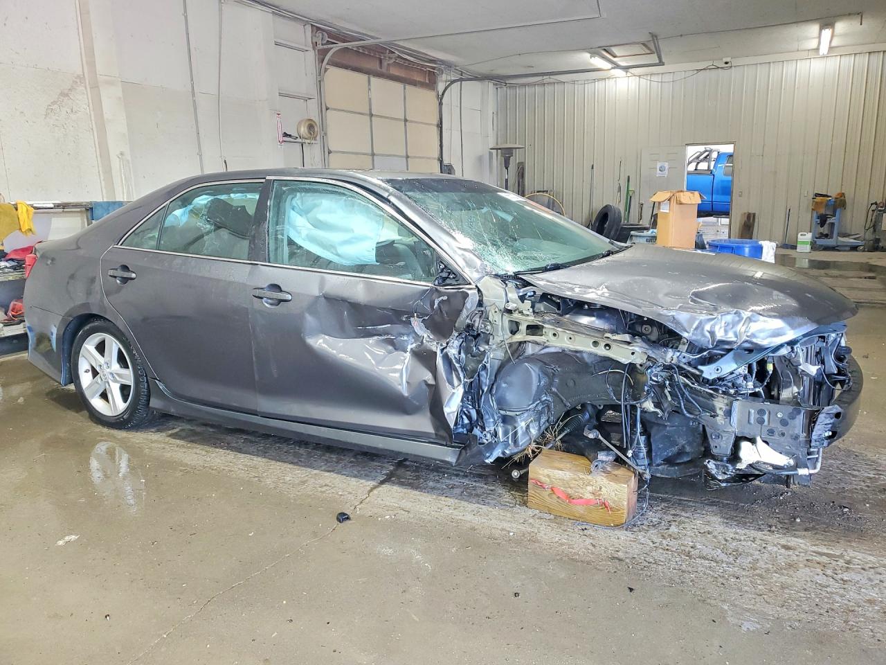 2012 Toyota Camry Se Gray vin: 4T1BF1FK0CU162709