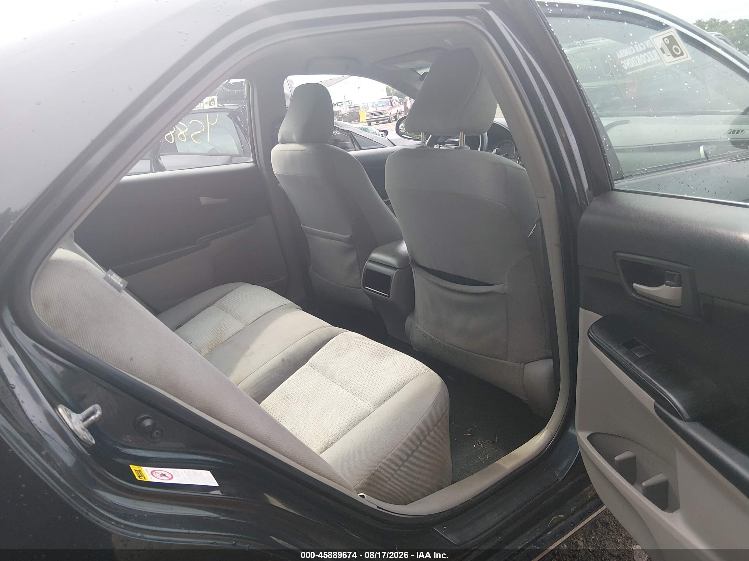 2012 Toyota Camry Le Dark Blue vin: 4T1BF1FK0CU166047