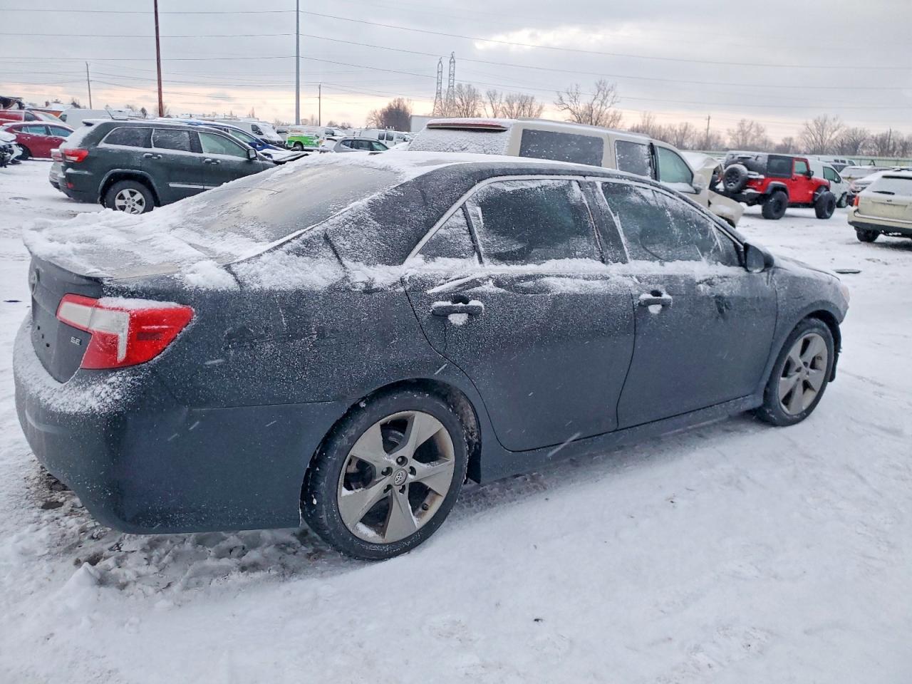 2012 Toyota Camry Base Black vin: 4T1BF1FK0CU176979