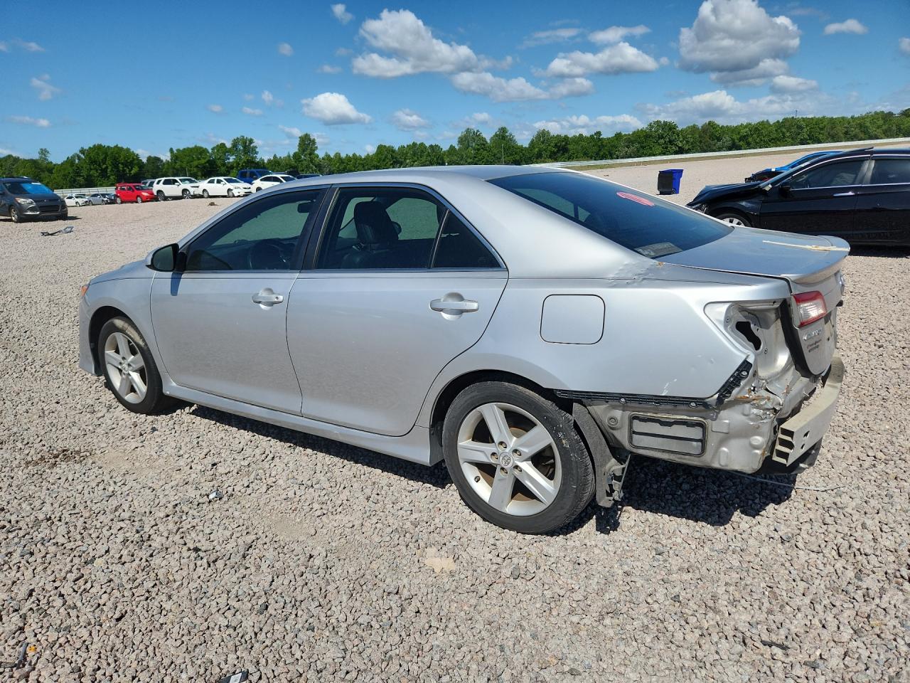 2012 Toyota Camry Se Silver vin: 4T1BF1FK0CU179543