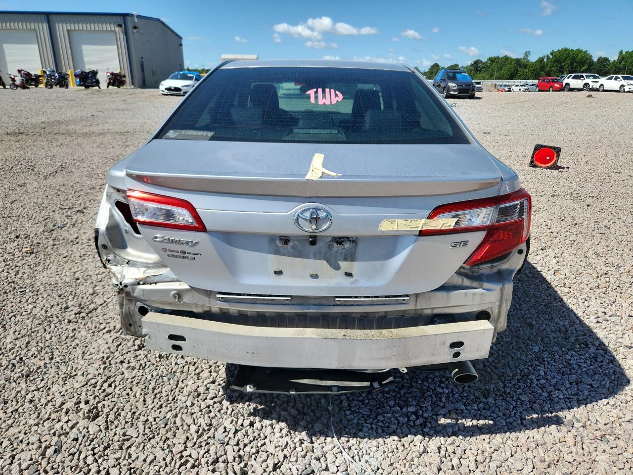2012 Toyota Camry Se Silver vin: 4T1BF1FK0CU179543