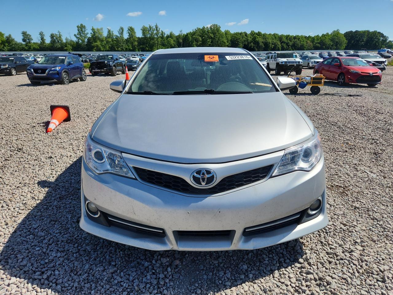 2012 Toyota Camry Se Silver vin: 4T1BF1FK0CU179543