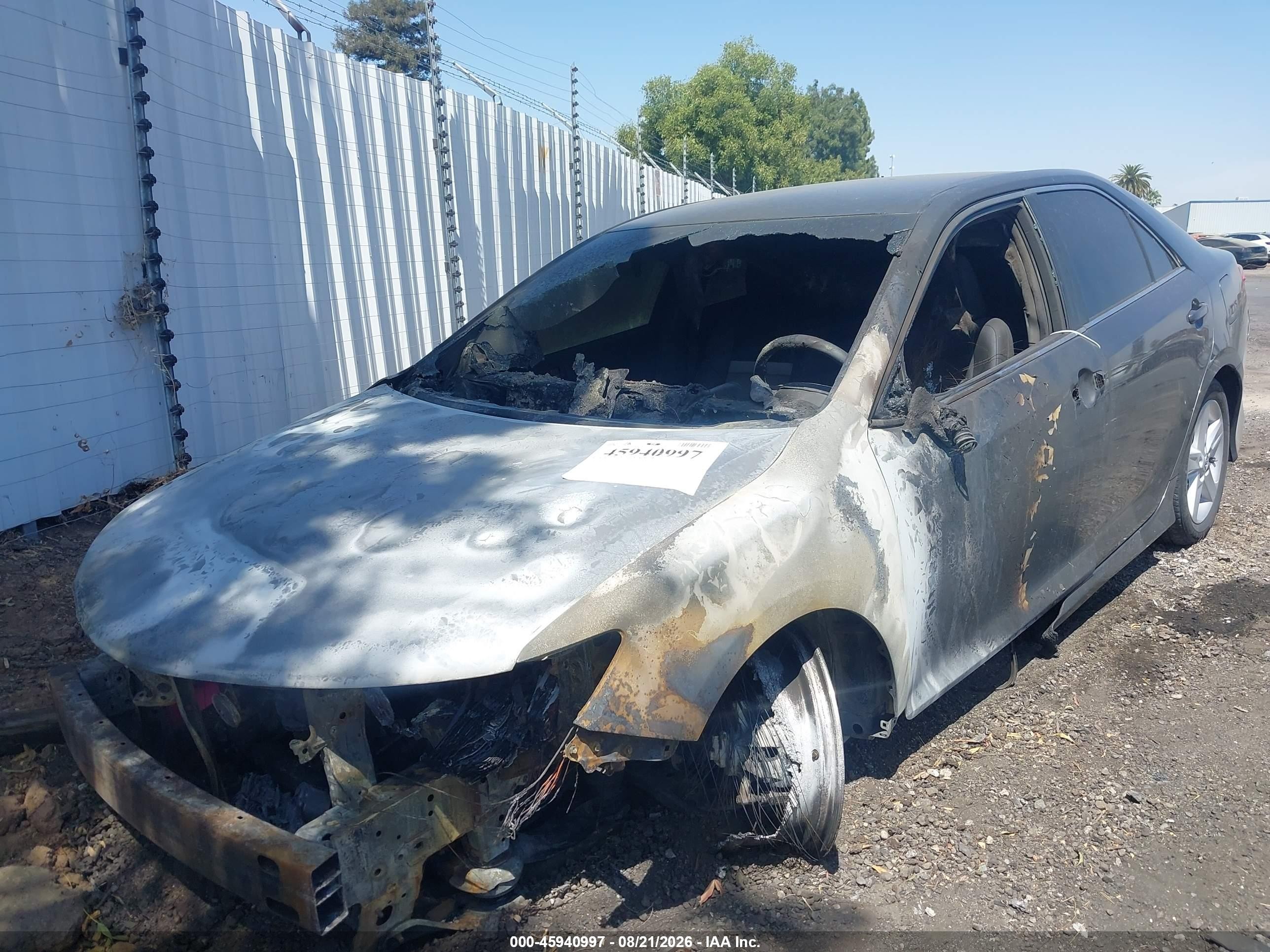 2012 Toyota Camry Se Серый vin: 4T1BF1FK0CU181387
