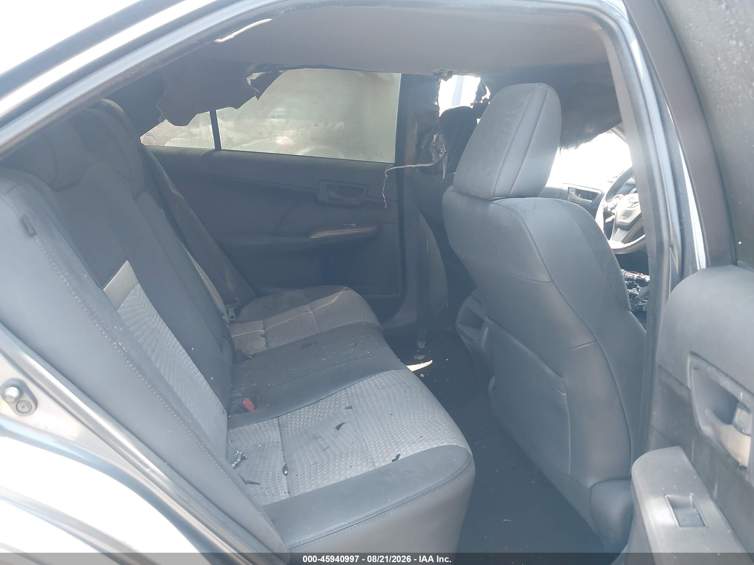 2012 Toyota Camry Se Серый vin: 4T1BF1FK0CU181387