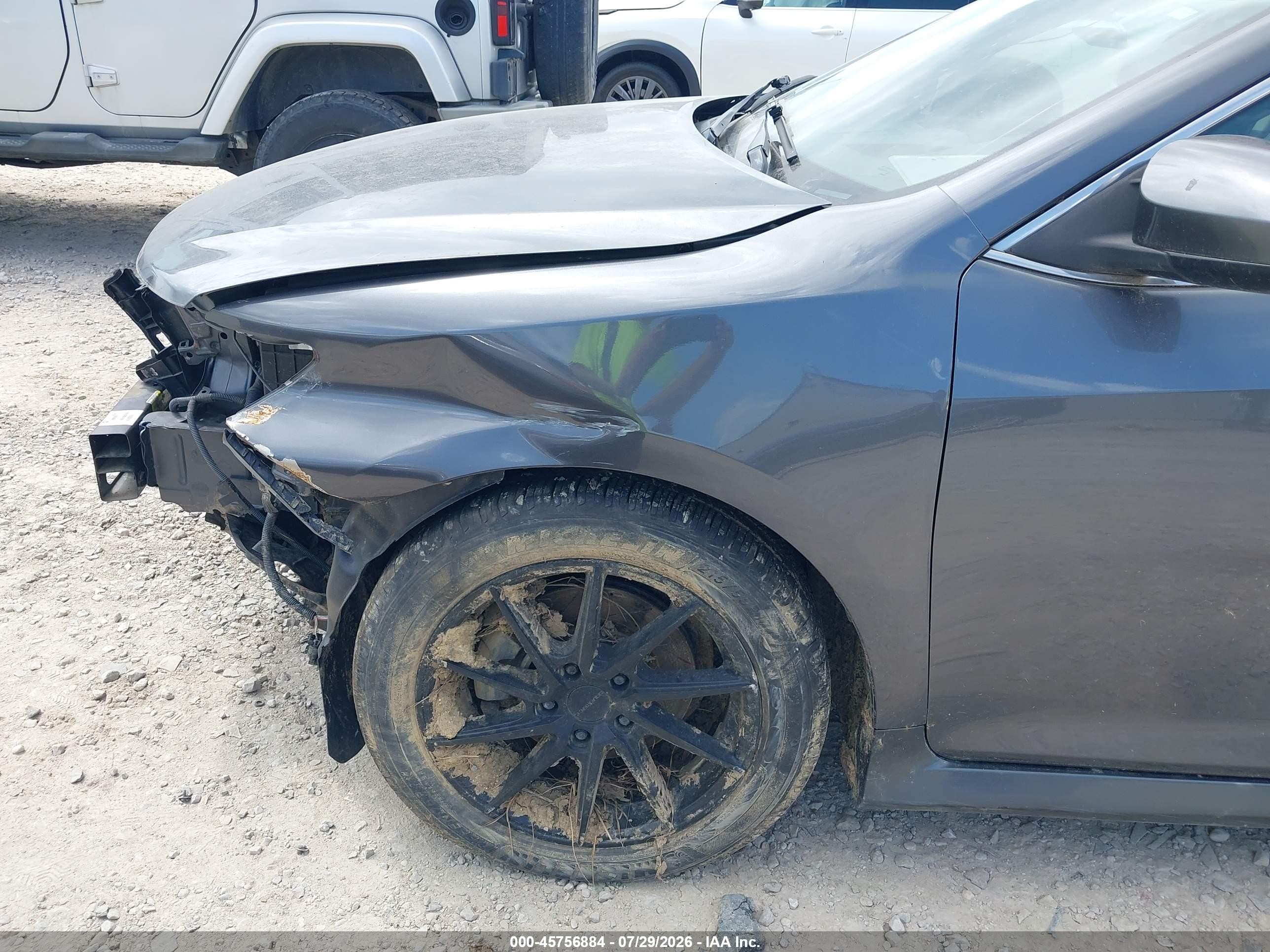 2012 Toyota Camry Se Gray vin: 4T1BF1FK0CU184757