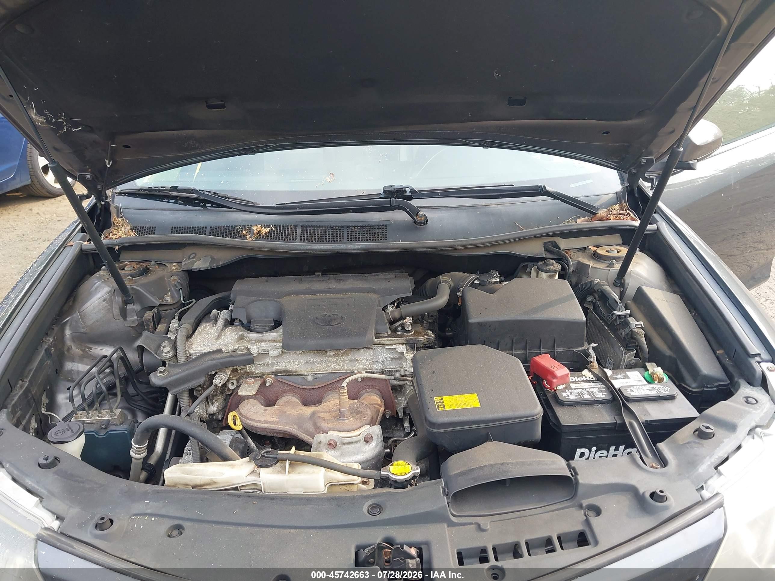 2012 Toyota Camry Se Gray vin: 4T1BF1FK0CU191126