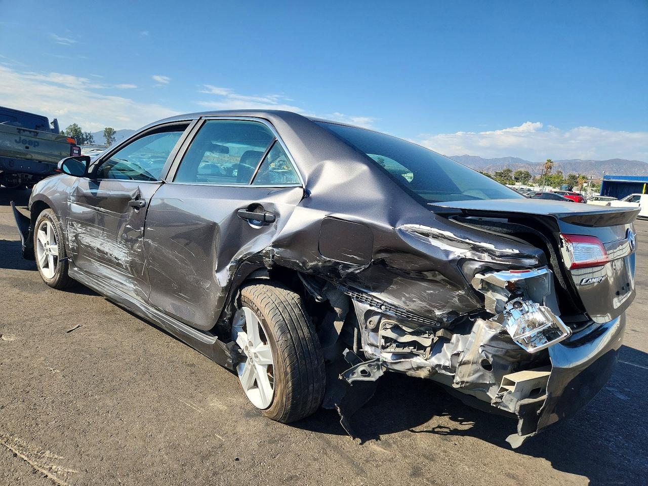 2012 Toyota Camry Se Серый vin: 4T1BF1FK0CU201105